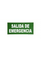 Cartel Homologado: Salida de Emergencia